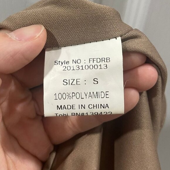 Tobi Gold Sequin New Year's Dress - Picture 6 of 6